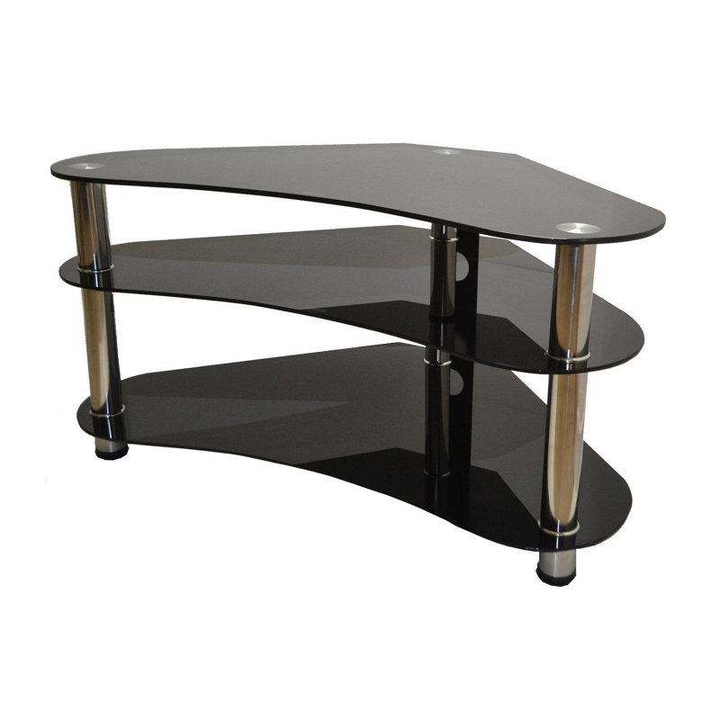 Symple Stuff Curved Glass TV Stand for TVs up to 42" Wayfair.co.uk